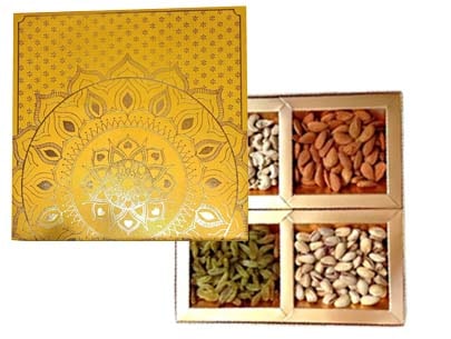 Yellow Decorative Gift Box