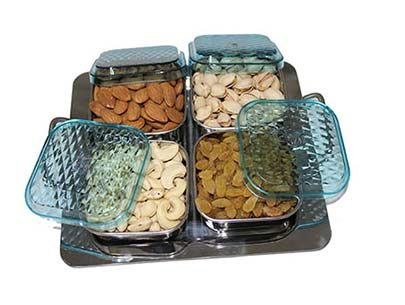 Square Box and Tray with Gift Boxes