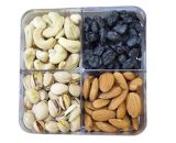 White Box of Assorted Dry Fruits for Diwali