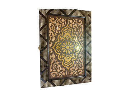 Wood Aluminum Decorative Dry Fruit Box