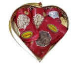 Heart Shape Golden Hamper tray