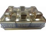 Golden Dry Fruits Trays