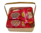 Metal square gift hamper