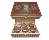 Dry Fruits Gift Box With 4 Glass Jars