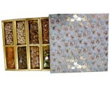 Cardboard Rectangular Dry Fruit Gift 8 in 1 Pack