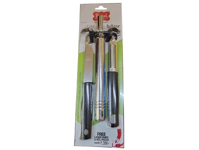 Knife and Peeler & Gas Lighter for Kitchen Stove
