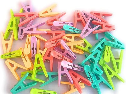 Plastic Cloth Clips