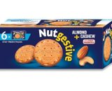 Nutgestive Biscuits with Almond, Cashew & Added prebiotics, 240gm