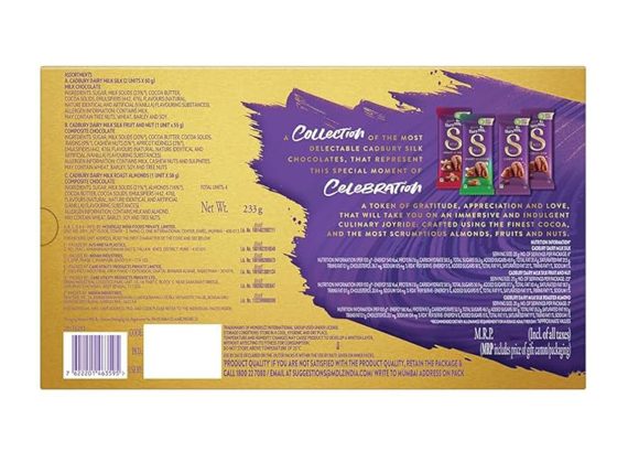 Cadbury Dairy Milk Silk Selections Assorted Chocolate 233g