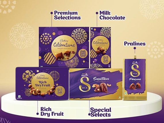 Cadbury Dairy Milk Silk Selections Assorted Chocolate 233g